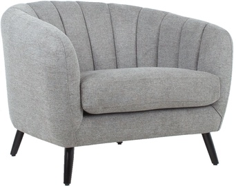 Fotelis Home4you Melody 20207, pilkas, 100x88x76 cm