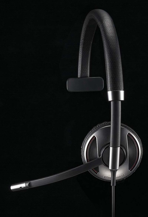 Laidinės ausinės Plantronics Blackwire C710, juoda