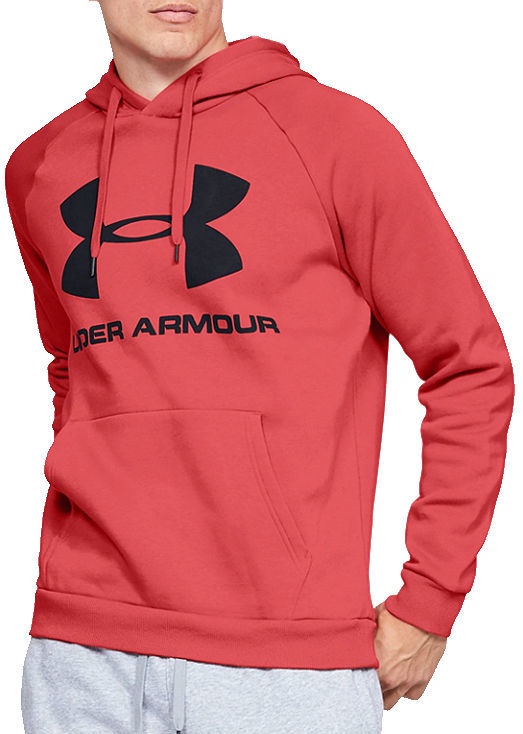 under armour rival fleece logo hoodie