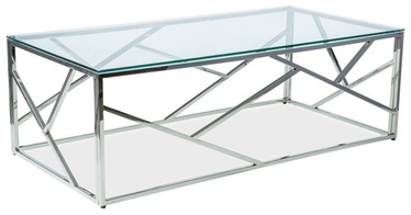 Žurnālgaldiņi Modern Escada A, sudraba, 120 cm x 60 cm x 40 cm