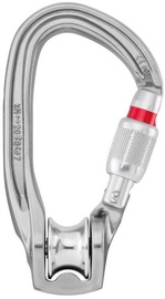 Petzl Carabiner Rollclip Z Screw-Lock Grey