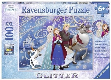 Пазл Ravensburger XXL Disney Frozen Glittery Snow 13610, 100 шт.