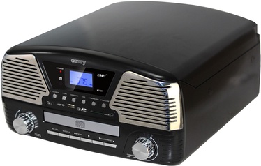 Plaadimängija Camry CR 1134 Black, must, 12 W, 2.3 kg
