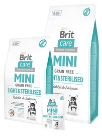 Brit Care Mini Light For Sterilized Rabbit & Salmon 7kg
