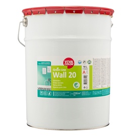 Emulsijas krāsa Vivacolor, green line wall 20 a, 18 l