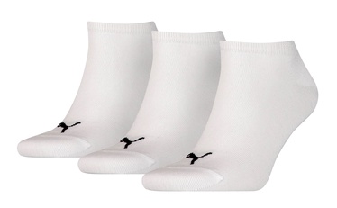 Носки Puma Sneaker, белый/черный, 39, 3 шт.