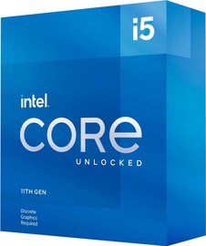 Procesors Intel Intel® Core™ i5-11600KF Processor 3.90GHz 12 MB BOX, 3.9GHz, LGA 1200, 12MB