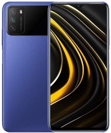 Mobilais telefons Poco M3, zila, 4GB/128GB