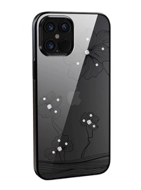 Чехол Devia Crystal Flora Case For IPhone 12/12 Pro, черный