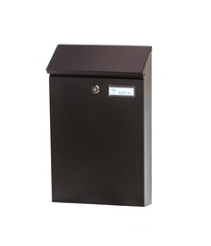 Pašto dėžutė Glori Ir Ko PD958, juoda, 25.4 cm x 9 cm x 43.1 cm