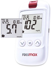Glikometrs Rossmax Blood Glucose Monitoring Device HS200