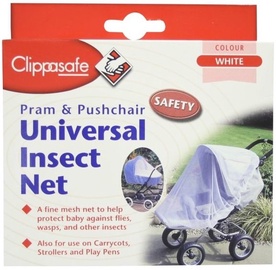 Clippasafe Universal Stroller/Pram/Carrycot Insect Net White