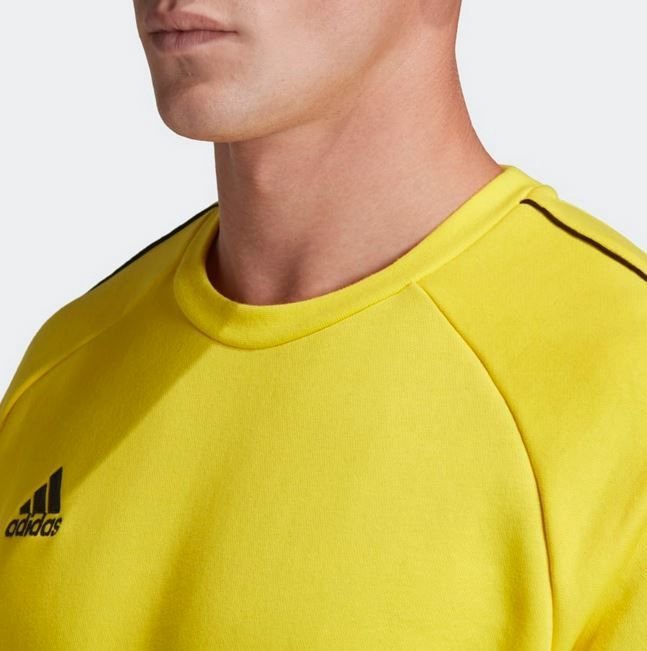 Джемпер, мужские Adidas, желтый, S