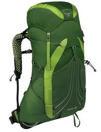 Tūristu mugursoma Osprey Exos 38, zaļa, 38 l