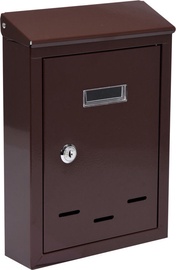 Почтовый ящик Vorel 78542, коричневый, 200 мм x 60 мм x 285 мм