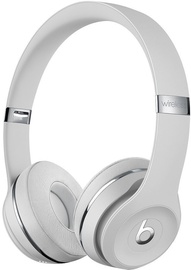 Bezvadu austiņas Beats Solo 3 Wireless, sudraba