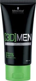 Schwarzkopf 3DMEN Strong Hold Gel 150ml