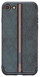 Mocco Trendy Grid And Stripes Silicone Back Case for Samsung Galaxy S8 Plus Black