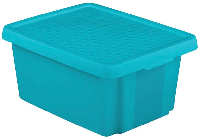 Kaanega hoiukarp Curver, sinine, 39 x 30 x 21 cm