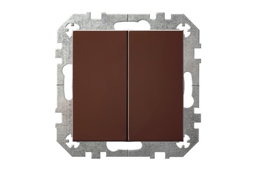 Slēdzis Liregus Epsilon IP6+6-10-001-01 Brown