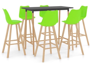 Обеденный комплект VLX Bar Furniture Set 287252/289173, зеленый