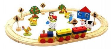 Playme Wooden Railway 38