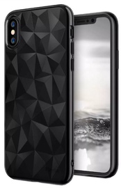 Blun 3D Prism Shape Back Case For Samsung Galaxy J6 J600F Black