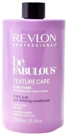 Plaukų kondicionierius Revlon Be Fabulous Curly Conditioner, 750 ml