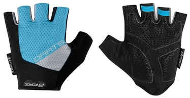 Force Darts Short Gloves Blue/Grey XL