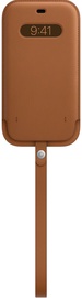 Чехол Apple iPhone 12 Pro Max Leather Sleeve with MagSafe, коричневый