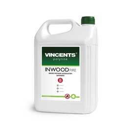 Antipirēns Vincents Polyline Inwood Fire B, sarkans, 10l