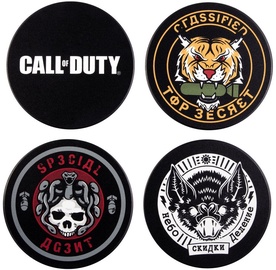 Кухонная подставка Gaya Entertainment Call Of Duty Black Ops Cold War Badge Coaster 4pcs
