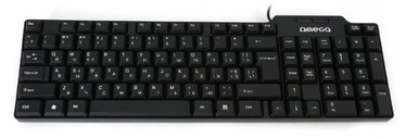 Omega Keybord ENG / RUS Black
