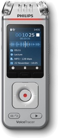 Diktofonas Philips, sidabro, 8 GB
