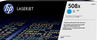 Lazerinio spausdintuvo kasetė HP Toner 508X Cyan
