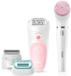 Epilaator Braun Silk-épil 5 5/875 BS, valge/roosa
