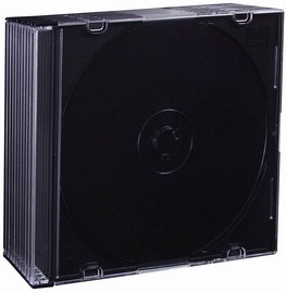 Esperanza 3024 Slim CD/DVD Box 10 pcs Black