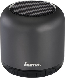 Hama Steel Drum Bluetooth Speaker Anthracite