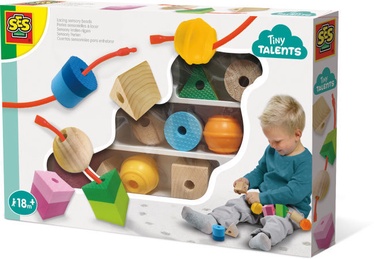 Dekoravimo rinkinys SES Creative Lacing Sensory Beads