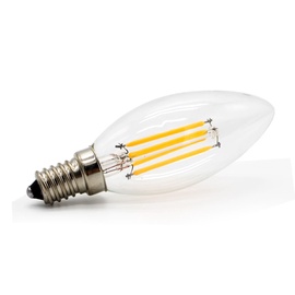 Лампочка Okko LED, теплый белый, E14, 4 Вт, 350 лм