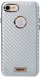 Remax Carbon Surface Desig Back Case For Apple iPhone 7 Silver