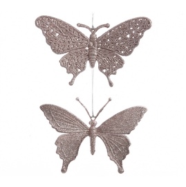 Ziemassvētku eglītes rotaļlieta 518622 Butterflies, 1 gab.