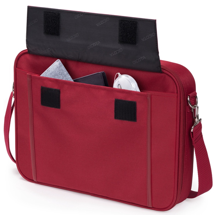 Nešiojamų kompiuterių krepšys Dicota D30920, raudona, 15.6"