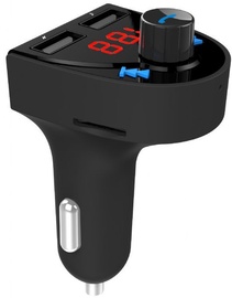 Gembird BTT-03 Bluetooth FM Transmitter With USB Charger Black