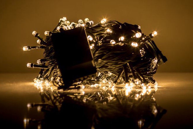 Гирлянда лампочек EV LED 100, белый