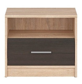 Black Red White Nepo Night Stand Sonoma Oak&Wenge