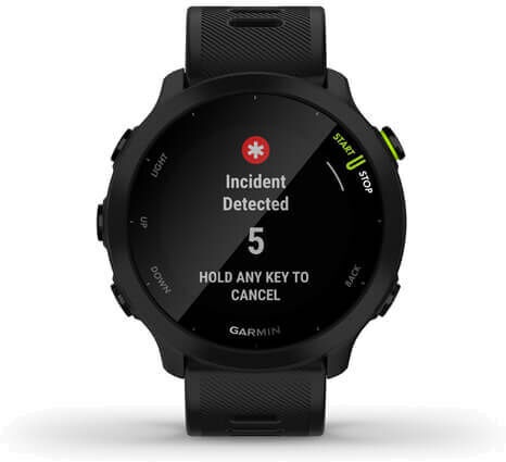 Viedais pulkstenis Garmin Forerunner 55, melna