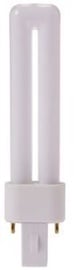 Лампочка Osram Компактная люминесцентная, холодный белый, G13, 7 Вт, 400 лм
