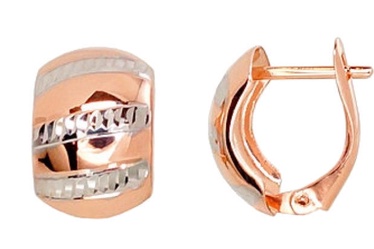 Diamond Sky Gold Earrings Classic II