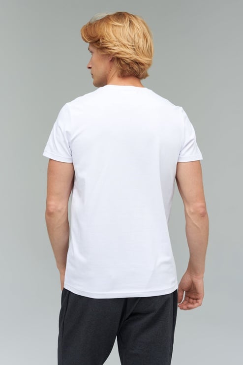 T-krekls Audimas, balta, 2XL